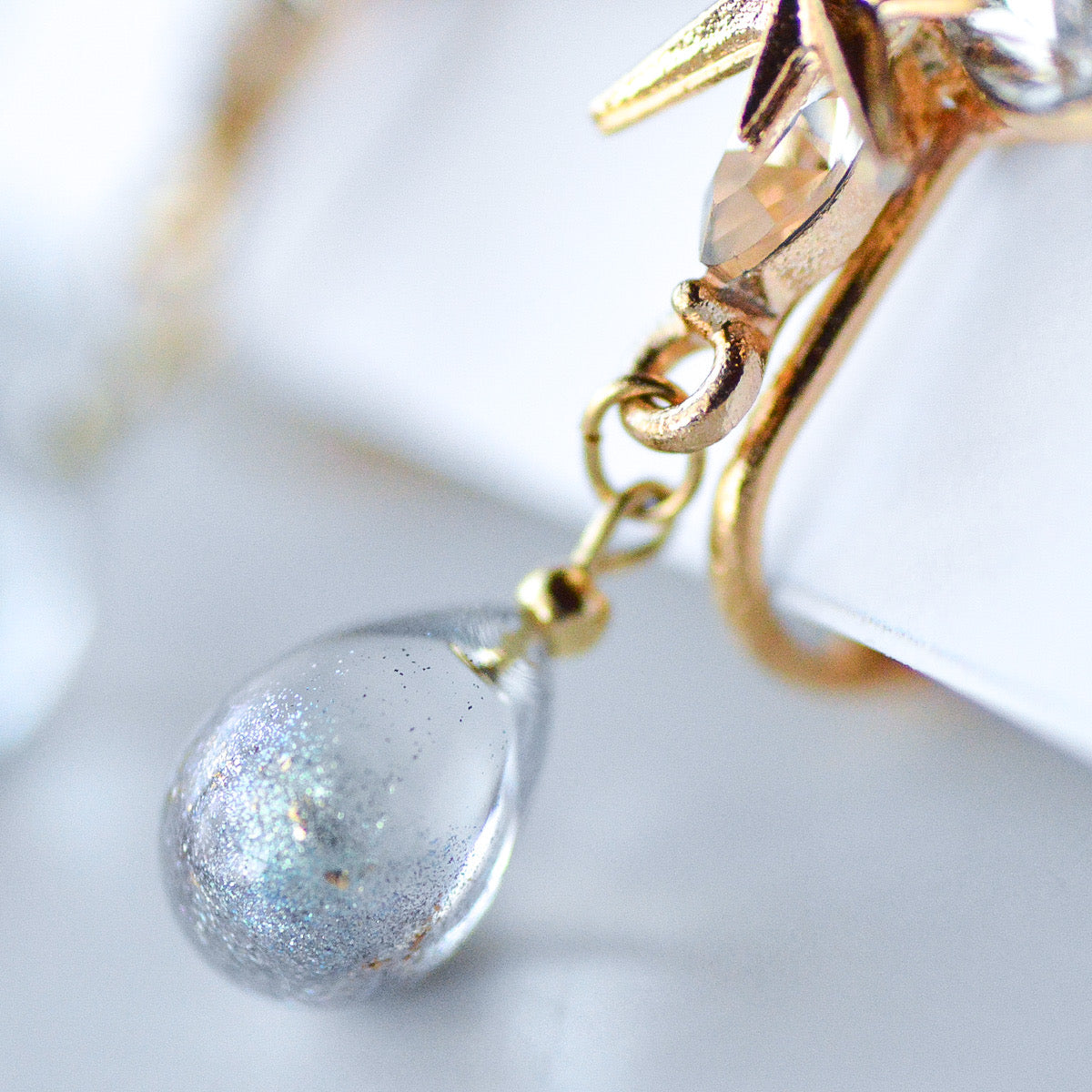 宵or明けの明星の雫イヤリングorピアス