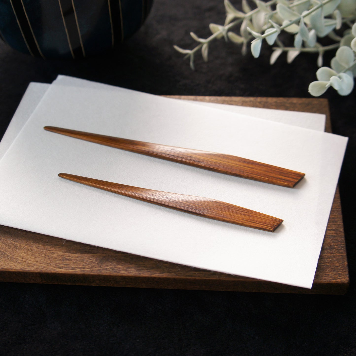 三日月の菓子切り　小・大