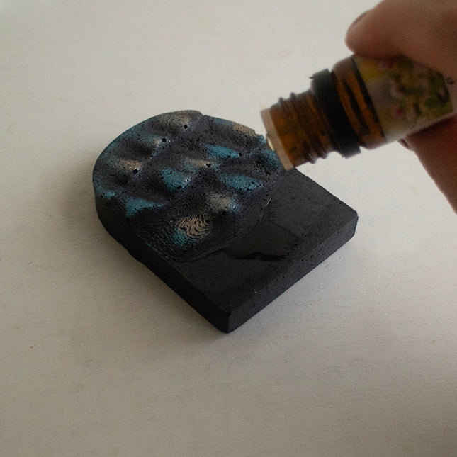 aurora sky stone | オーロラのアロマストーンオブジェ《香るインテリア》