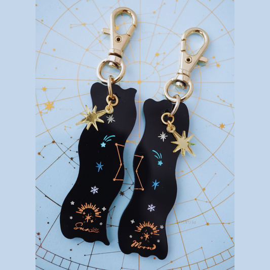 冬のオリオン座ペアキーホルダー