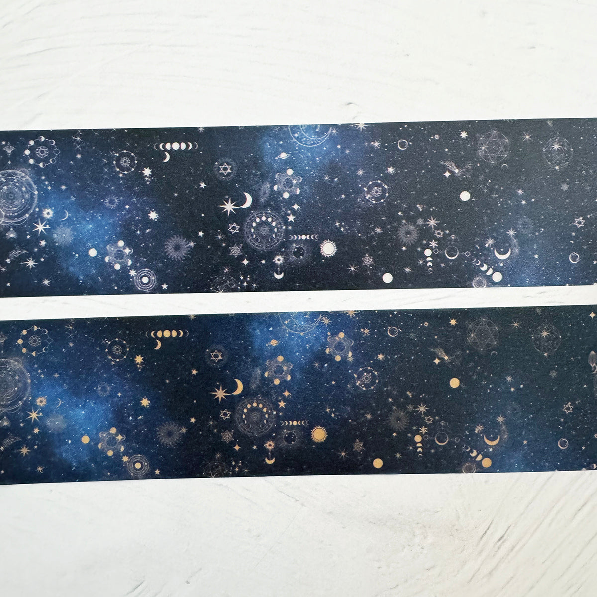 【マスキングテープ】銀河の彼方まで広がる、天体総柄