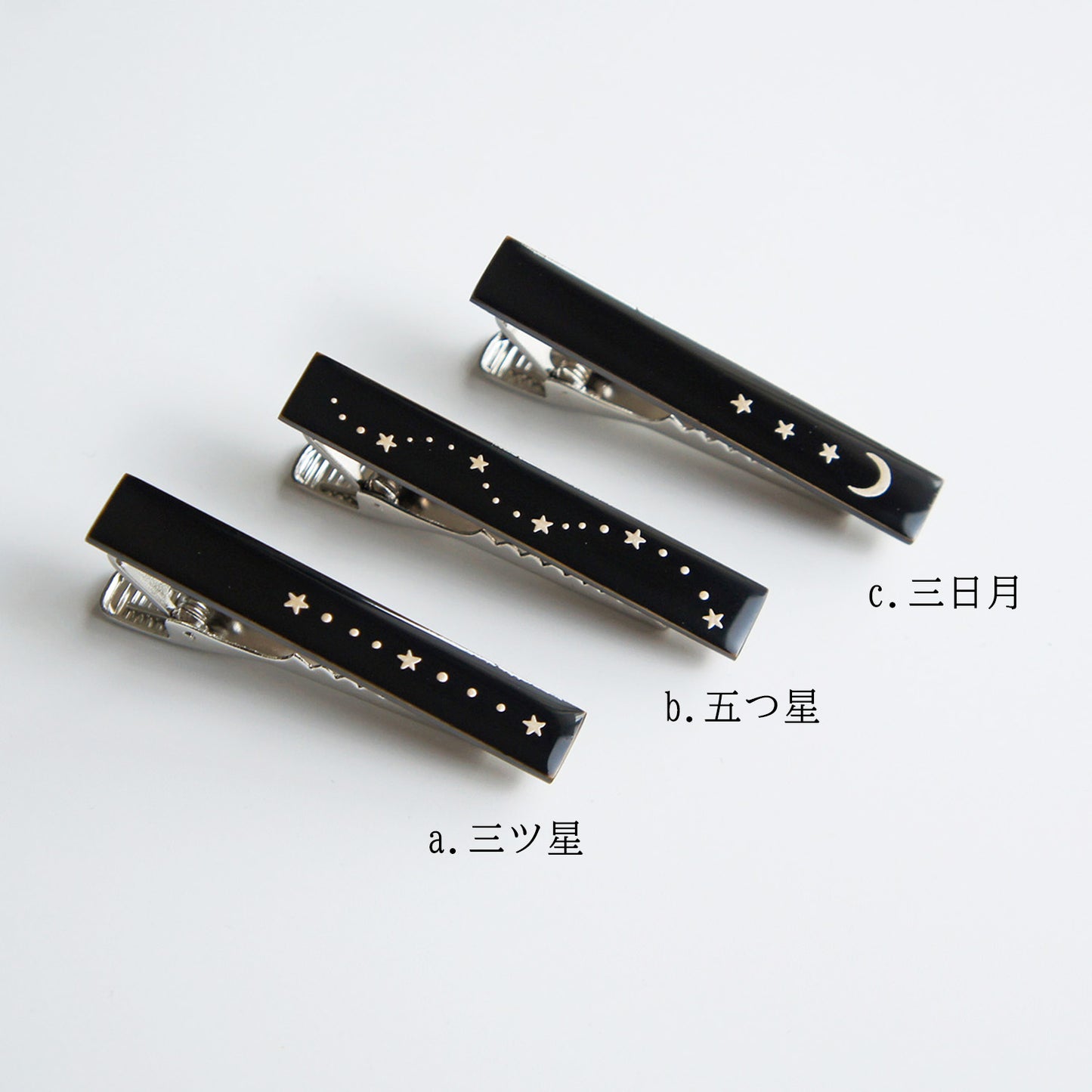 星蒔絵のネクタイピン