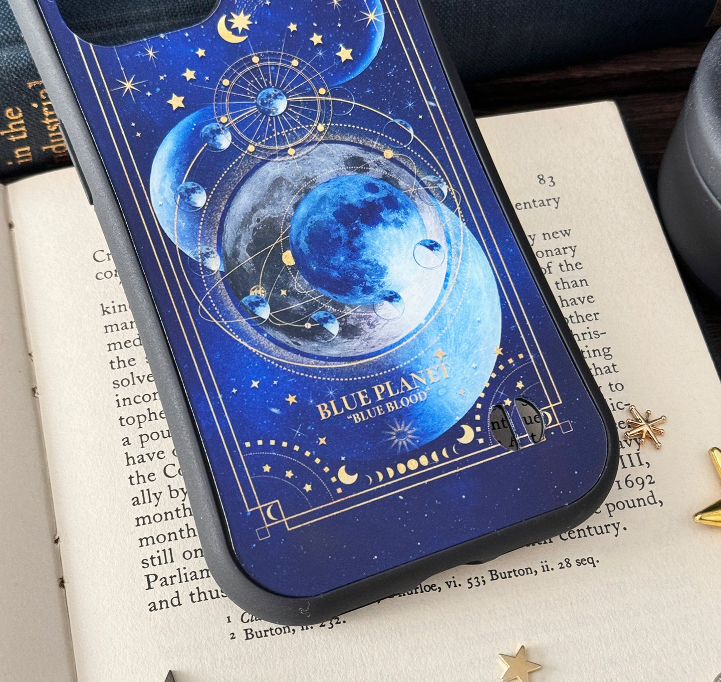 【iPhoneグリップケース】青の惑星 "BLUE PLANET"