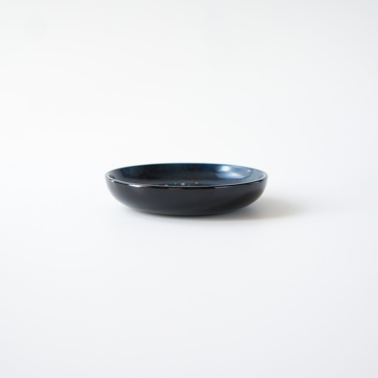 星かがやく夜の豆皿　青・紫