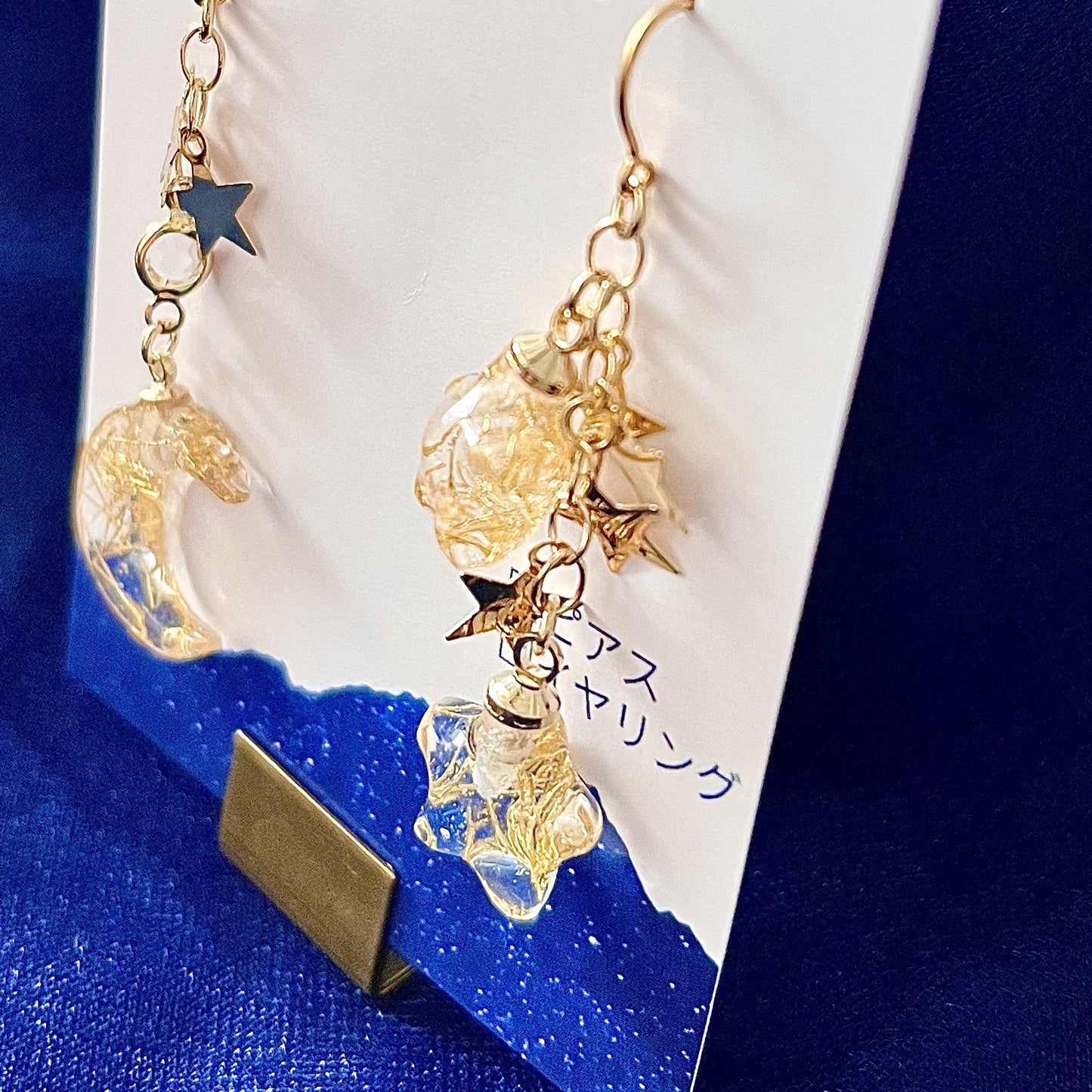 Starfall Ｍoon
星降る月のピアス