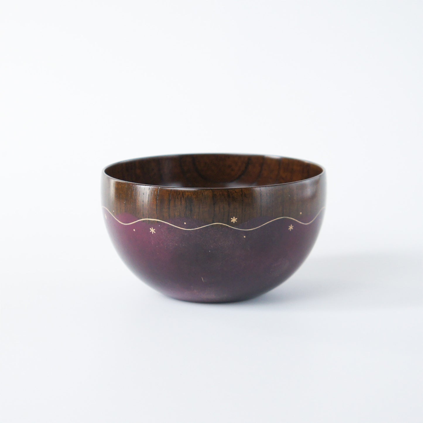 たゆたう星空のボウル　青・紫