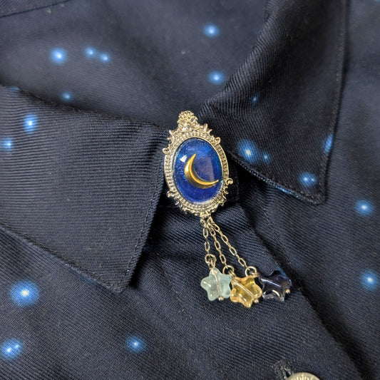 星降る月夜のボタンカバー