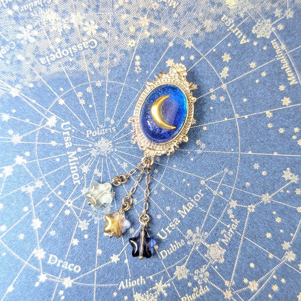 星降る月夜のボタンカバー
