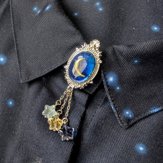星降る月夜のボタンカバー