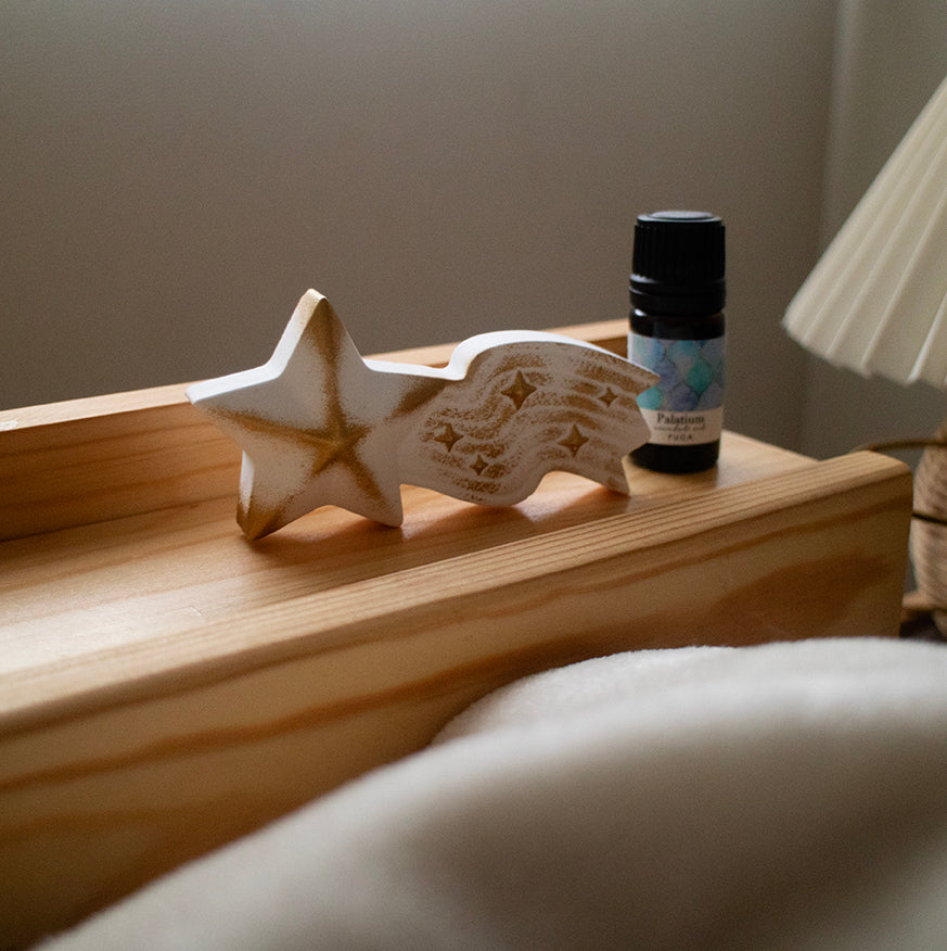 shooting star stone | 流れ星のアロマストーンオブジェ《香るインテリア》