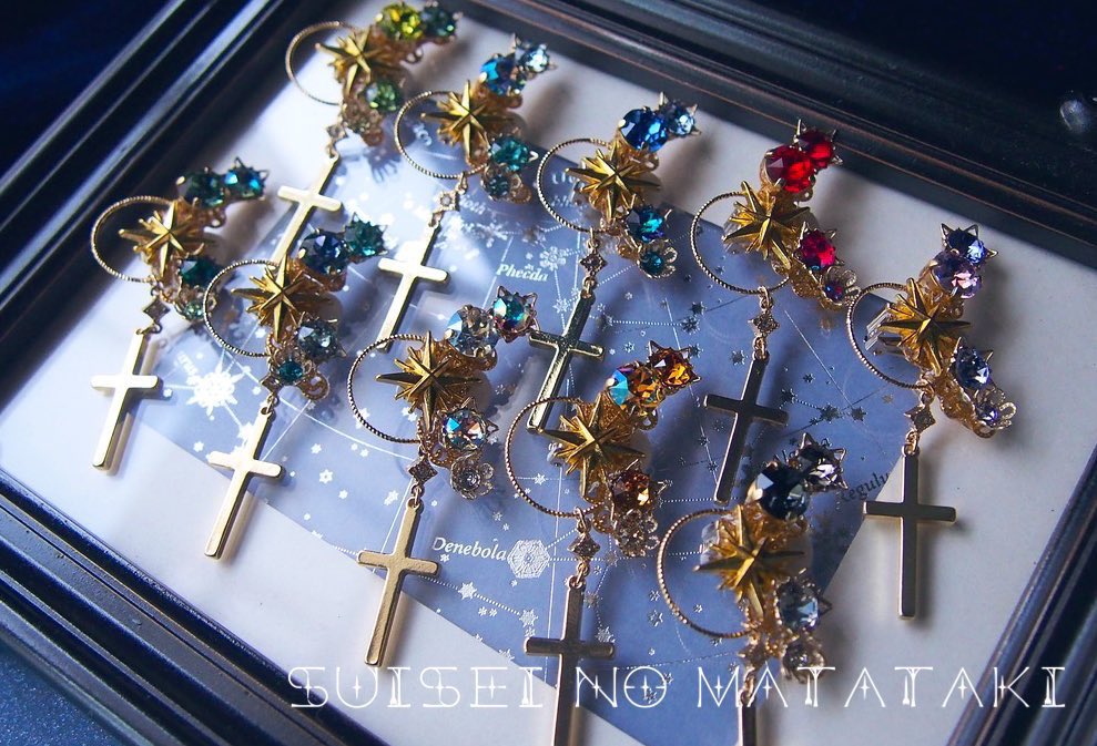 願い星のイヤーカフ ゴールド