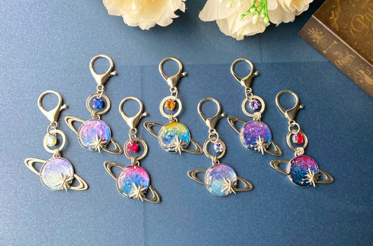 惑星キーホルダー　シルバー