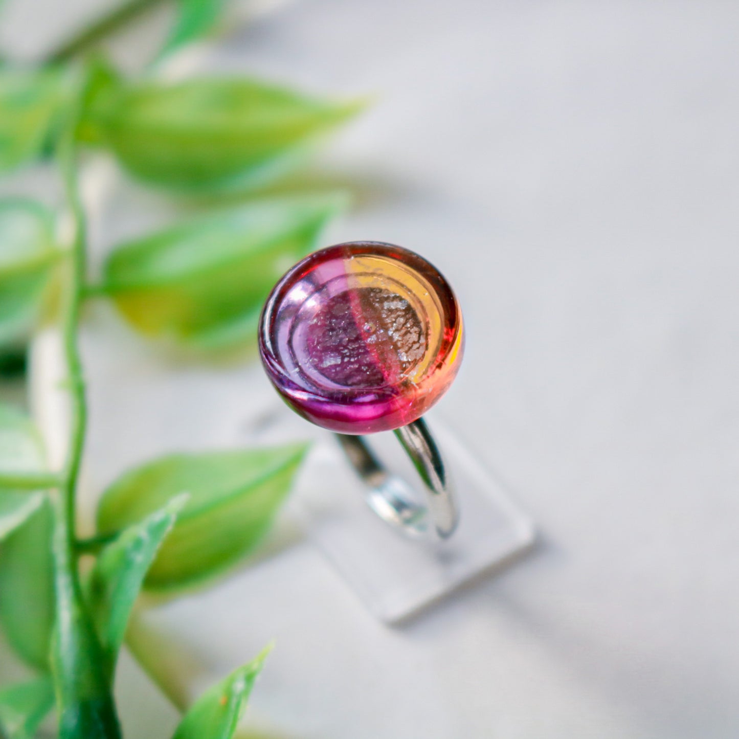 ［水たまりのおはじきドロップス］ring