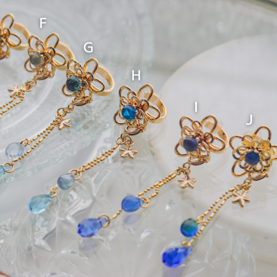 [Nereis] 2way ear cuff / -Star-