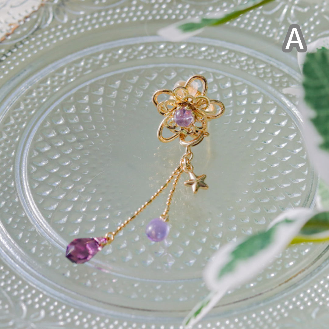 [Nereis] 2way ear cuff / -Star-