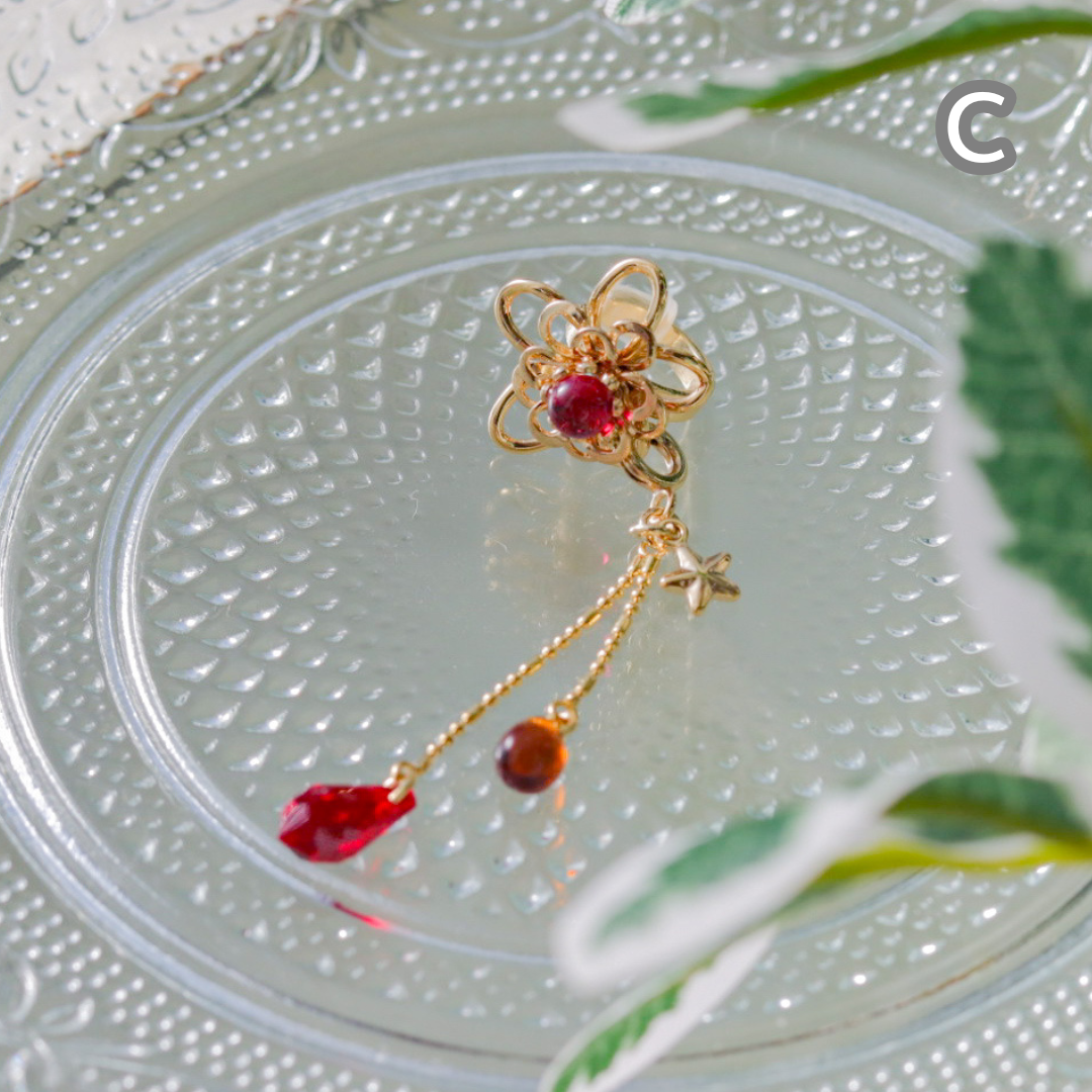 [Nereis] 2way ear cuff / -Star-