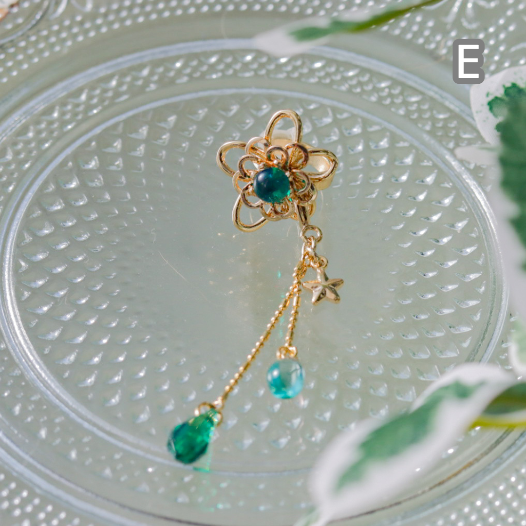 [Nereis] 2way ear cuff / -Star-