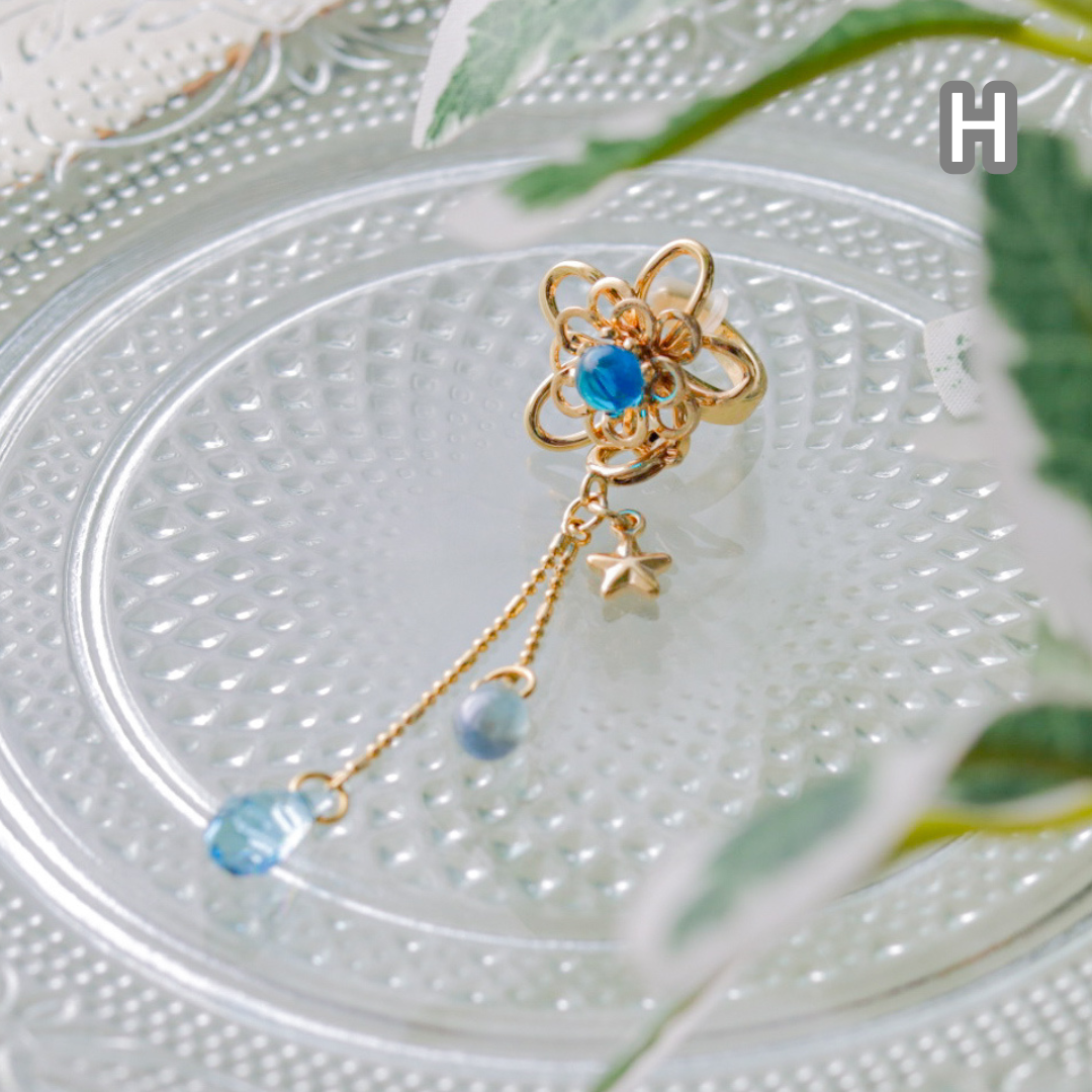 [Nereis] 2way ear cuff / -Star-