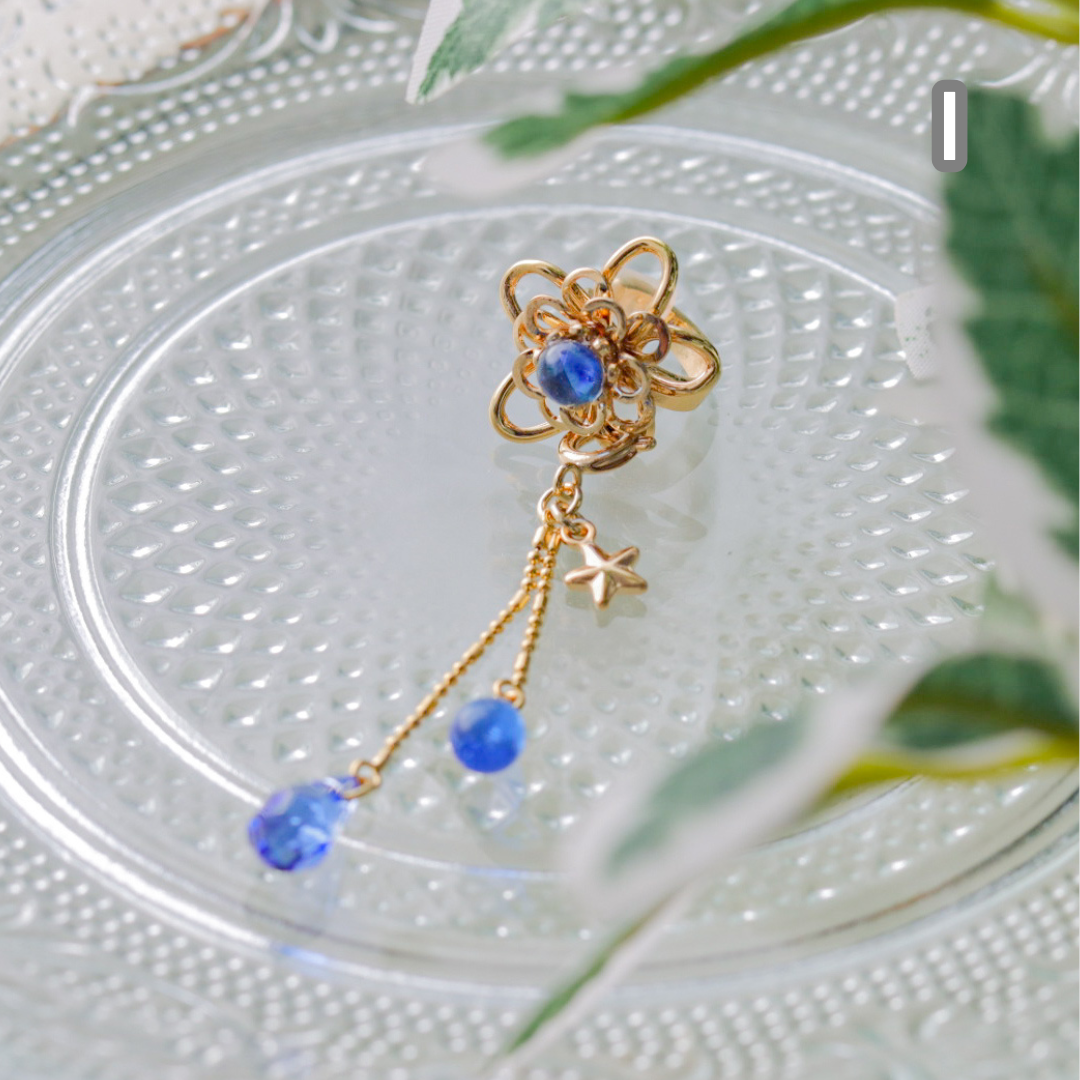 [Nereis] 2way ear cuff / -Star-