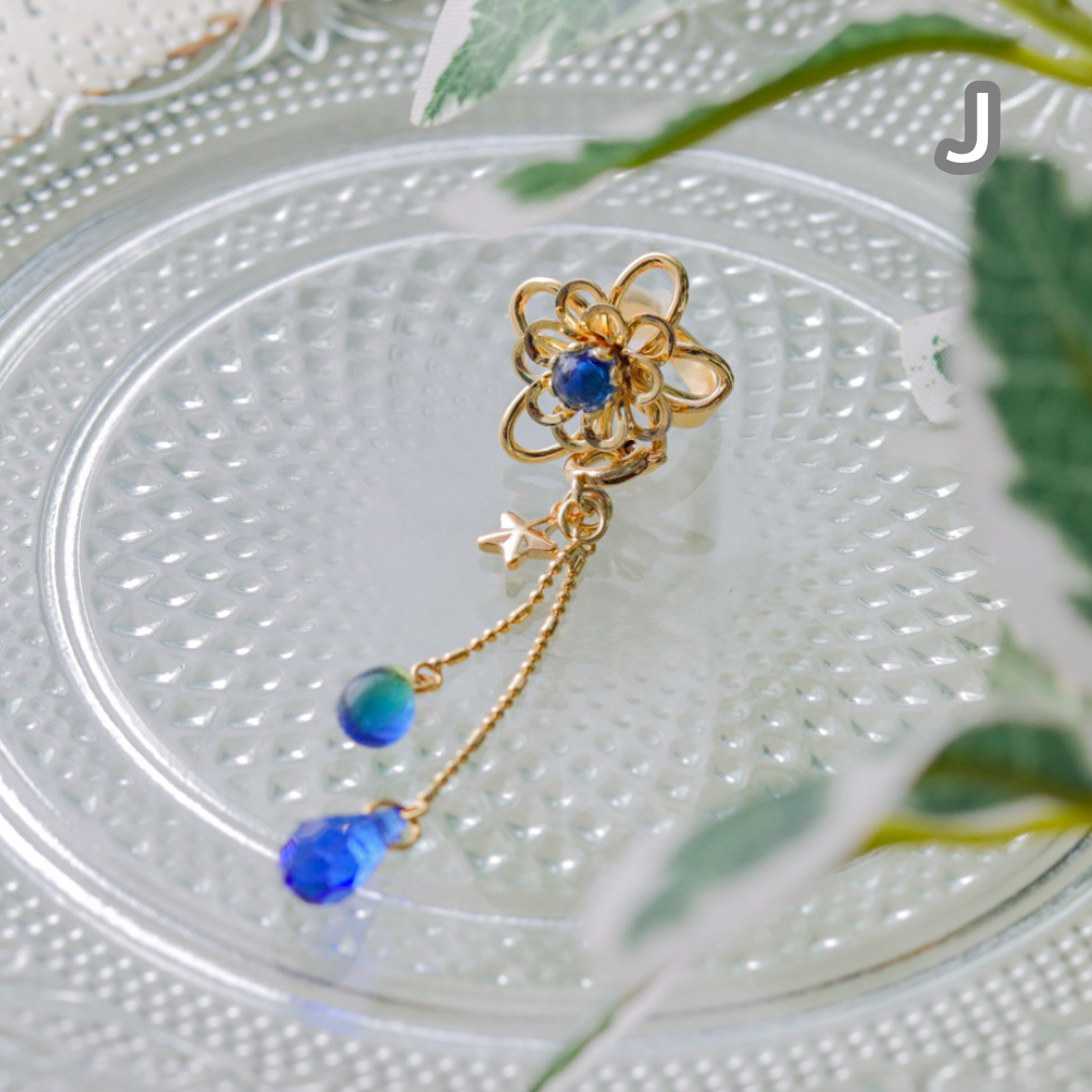 [Nereis] 2way ear cuff / -Star-