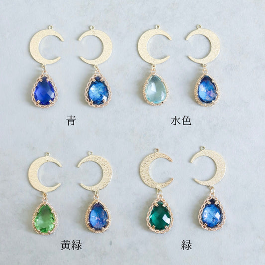 Luna spell ピアス/イヤリング