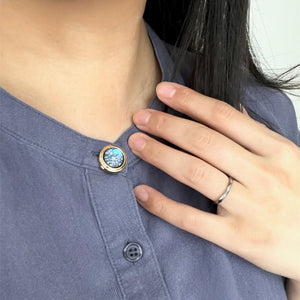 キリトリ夜空ボタンカバー – 宙フェス夜市