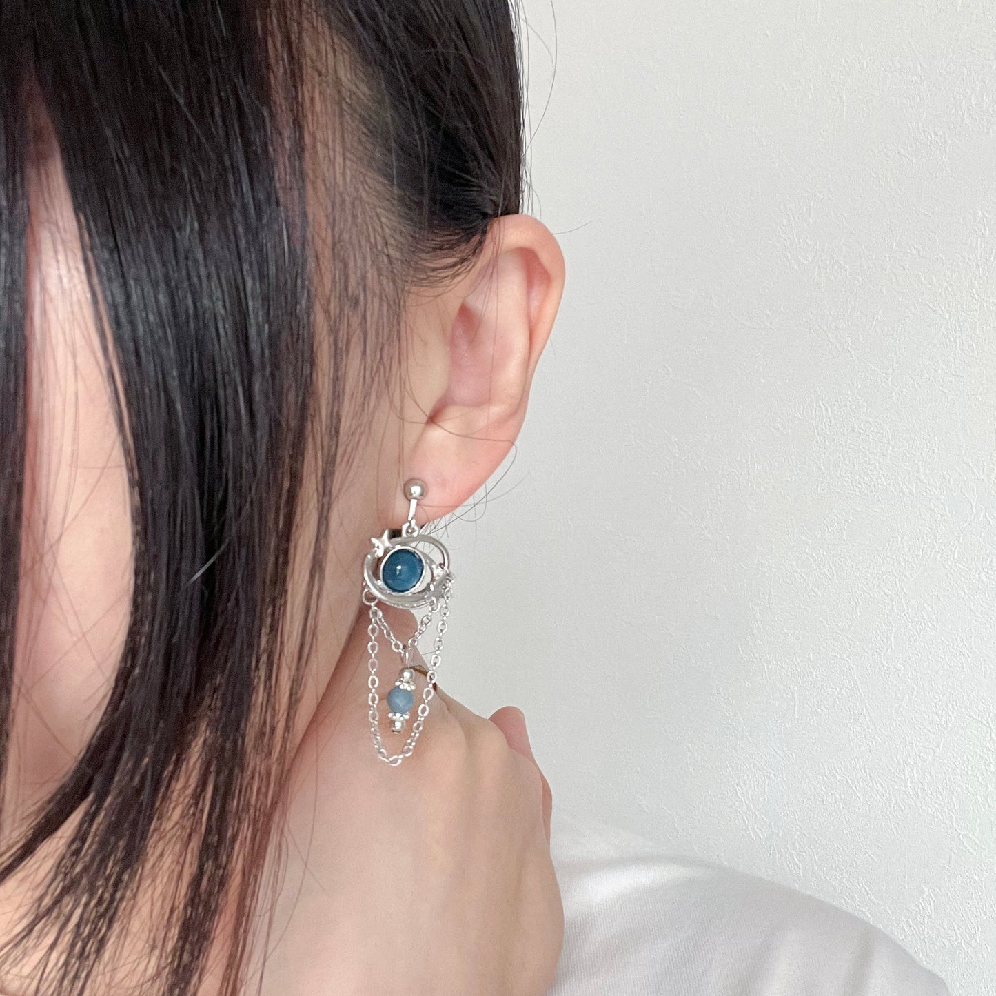 Saturn Auraピアス/イヤリング