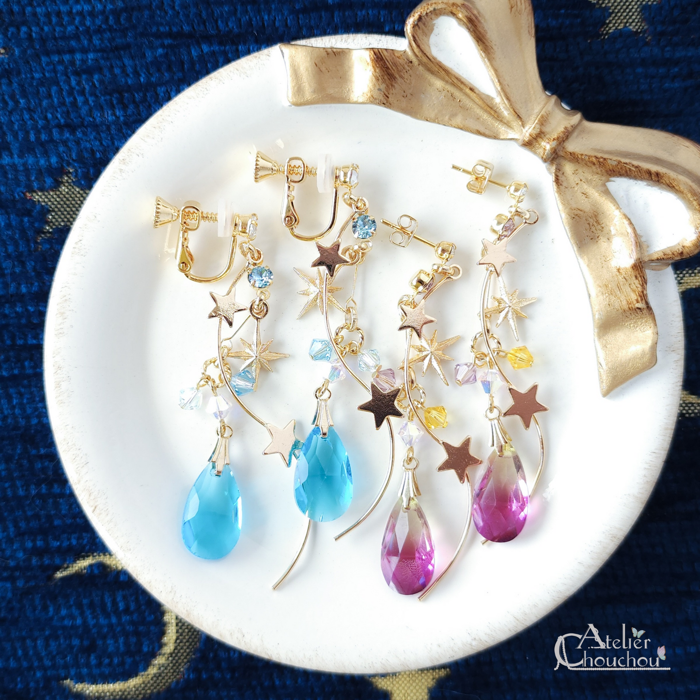 きらきら星屑イヤリング＆ピアス