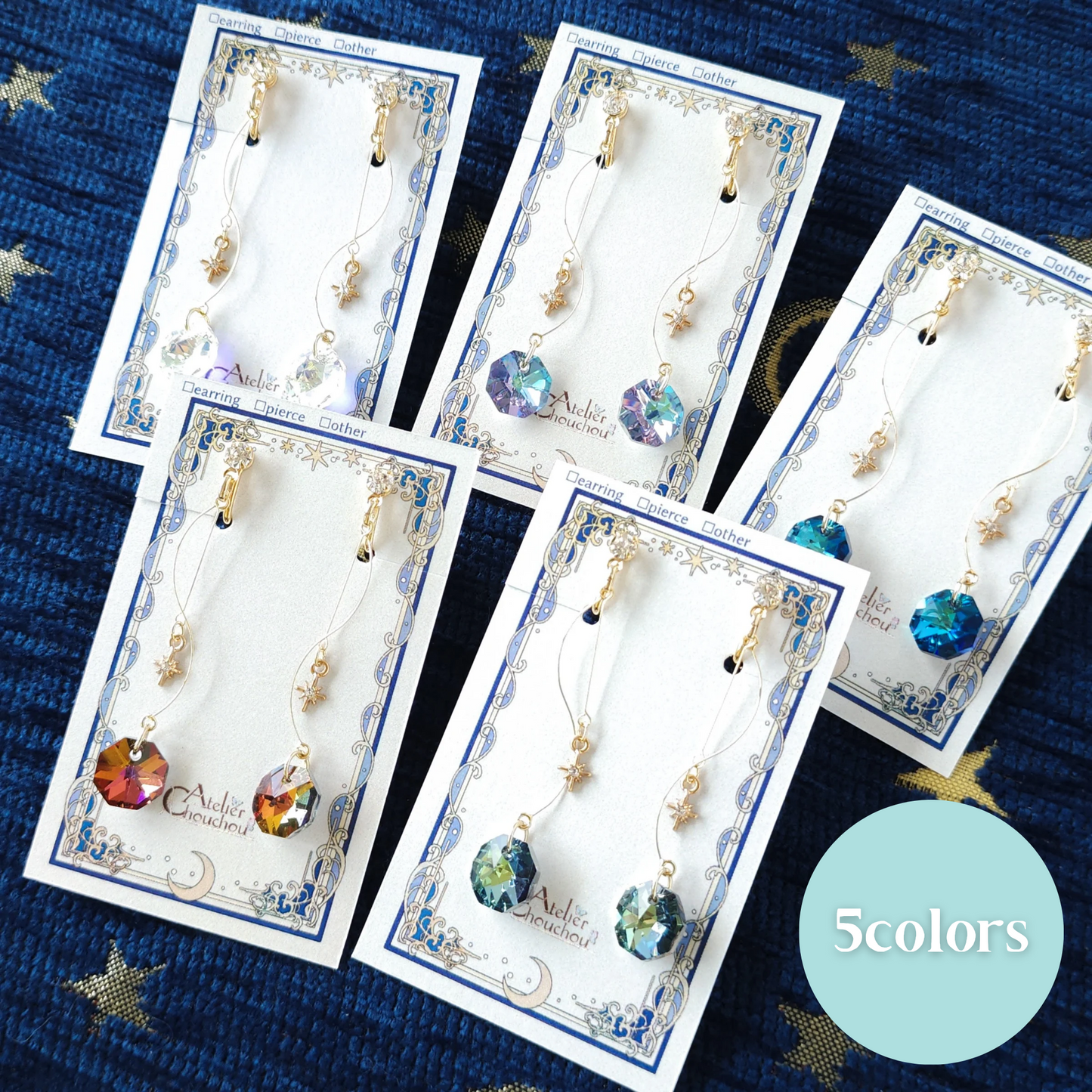 1粒の煌めきイヤリング＆ピアス