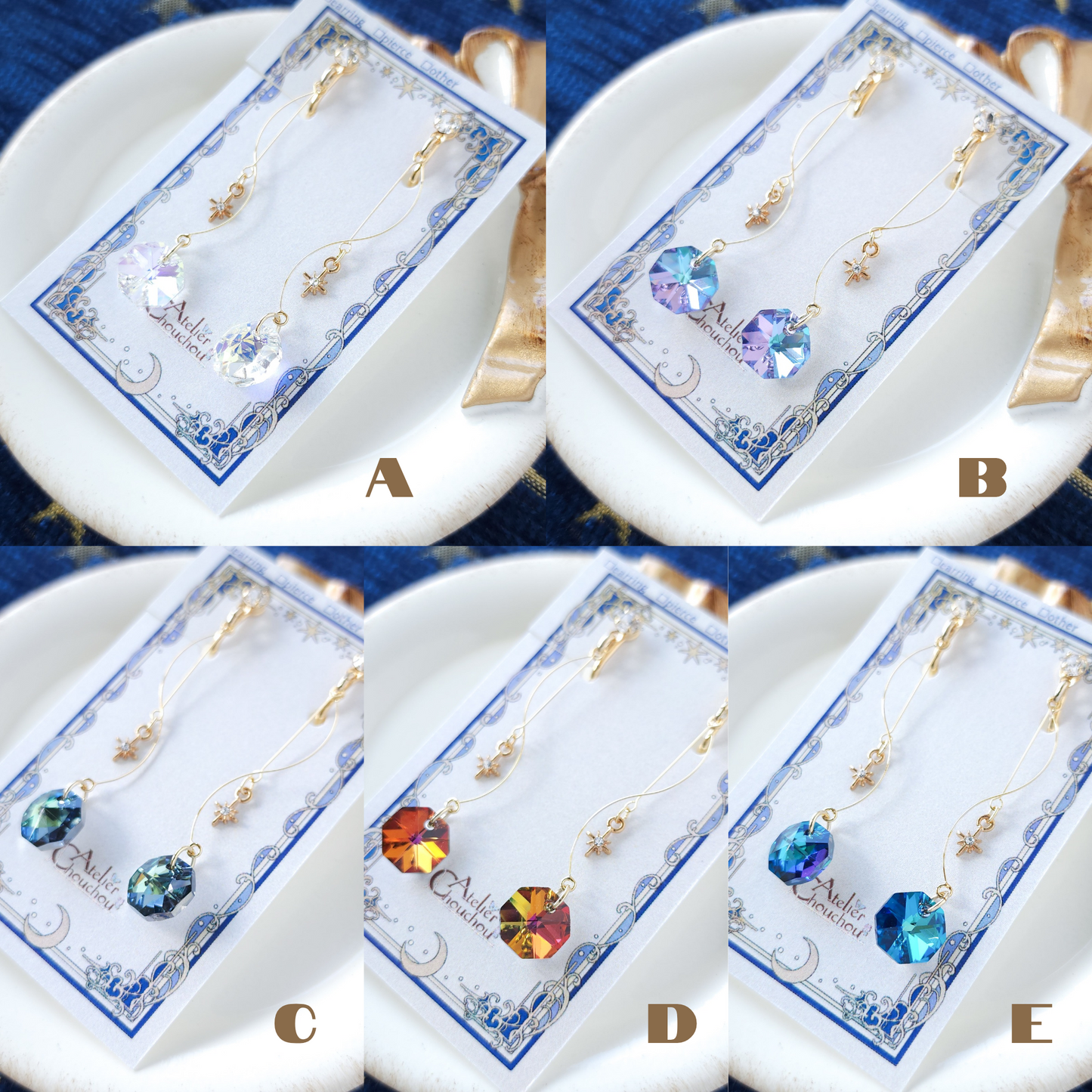 1粒の煌めきイヤリング＆ピアス