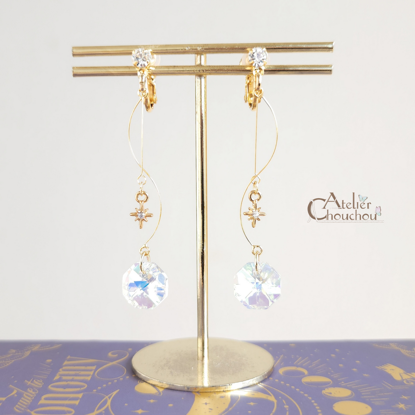 1粒の煌めきイヤリング＆ピアス