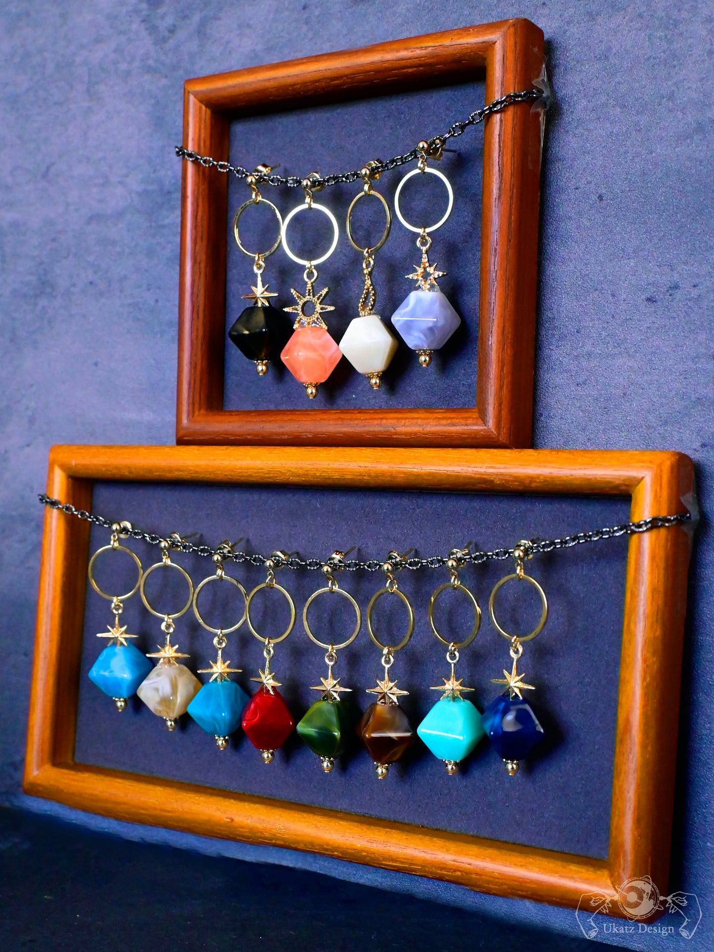 私の宇宙 片耳ピアス／イヤリング