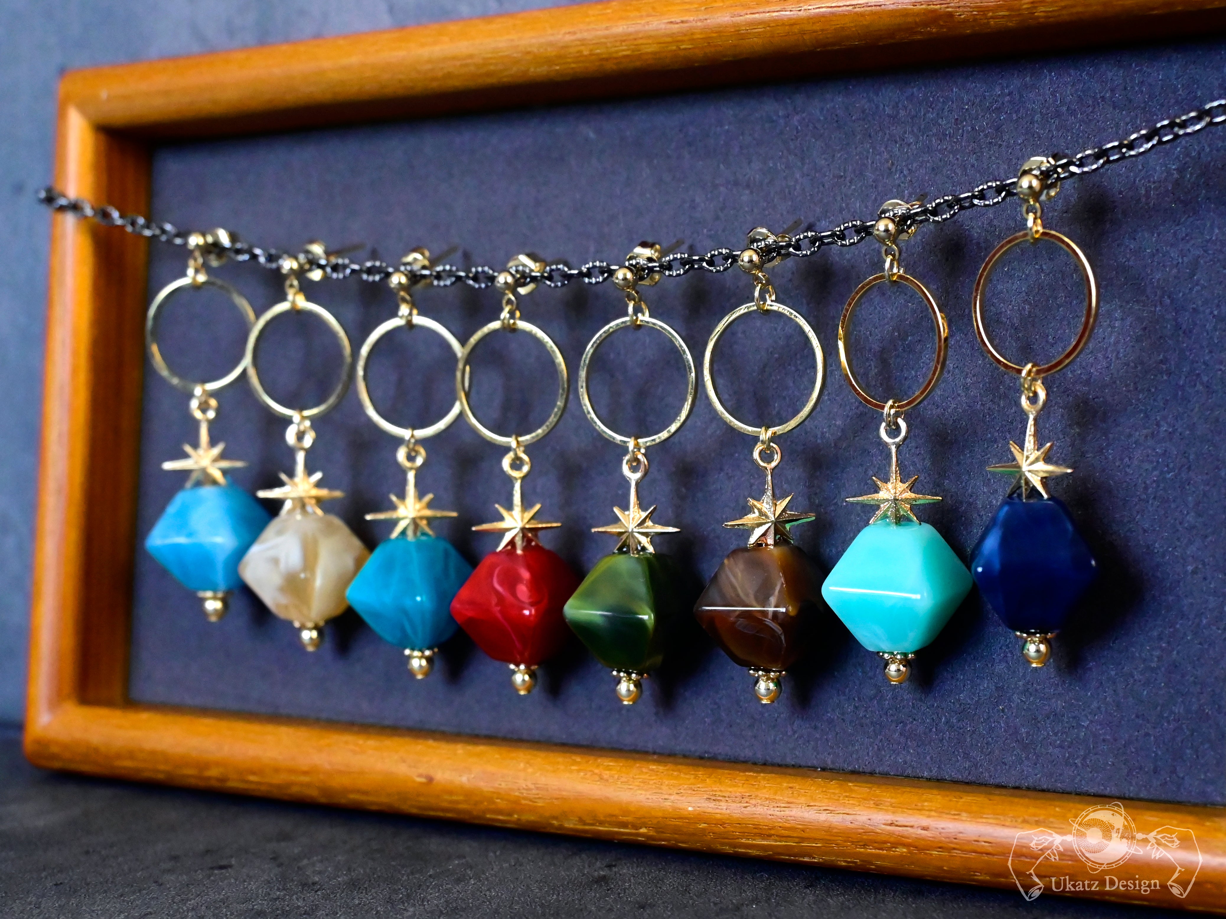 私の宇宙 片耳ピアス／イヤリング – 宙フェス夜市