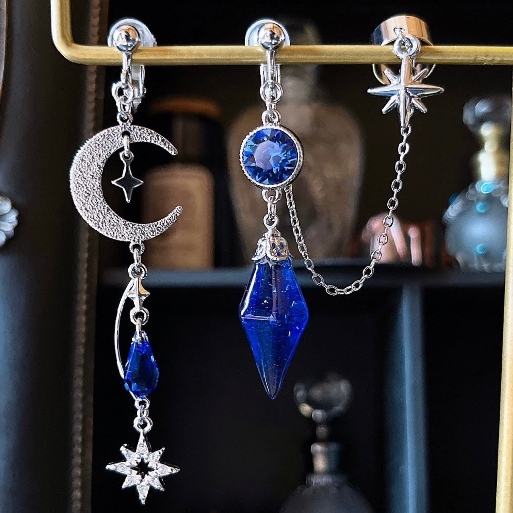 星彩の耳飾り（シルバー）