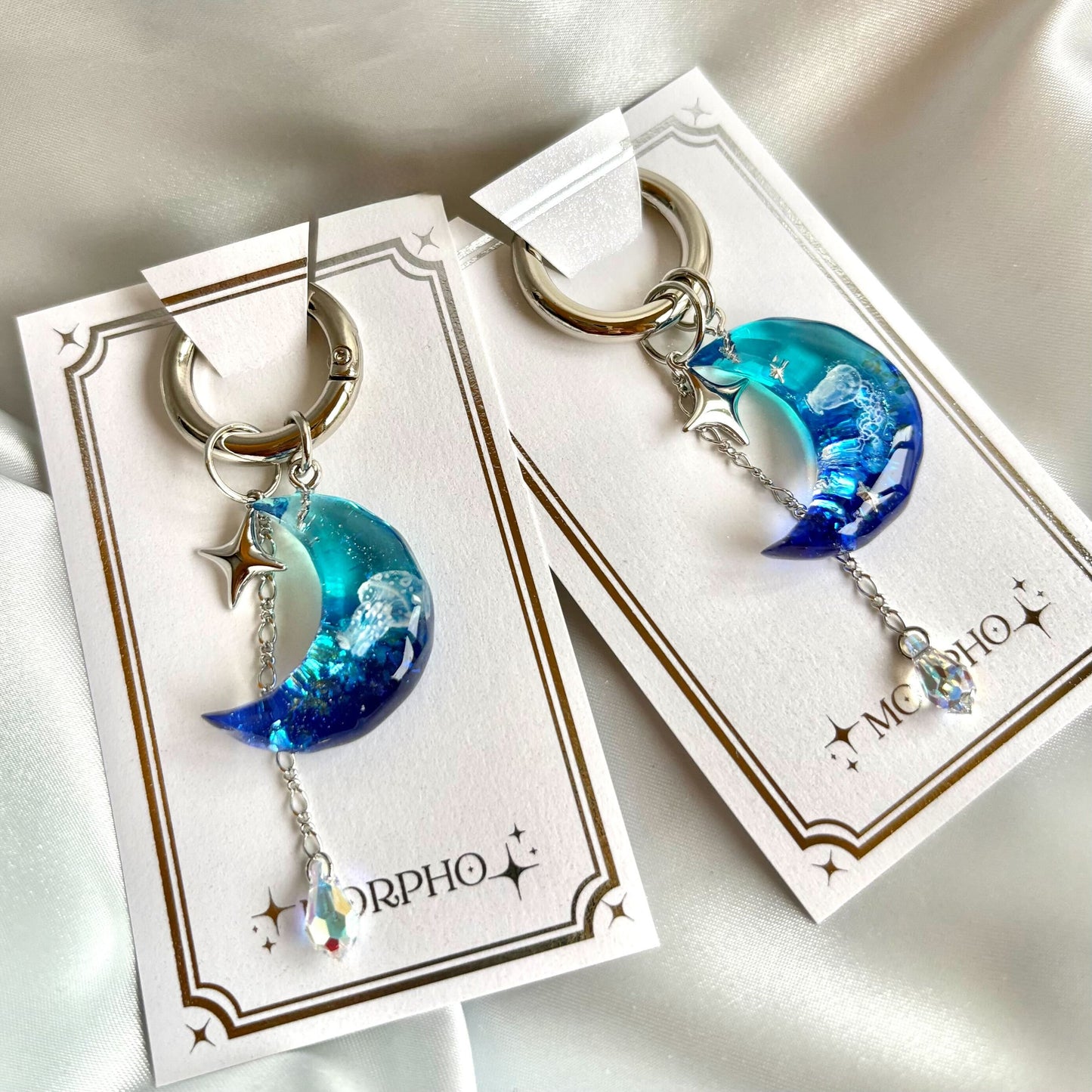 星海月のバッグチャーム