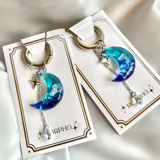 星海月のバッグチャーム