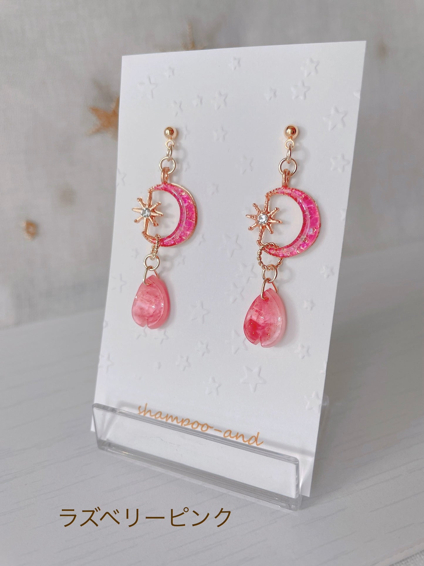 桜月夜　耳飾り