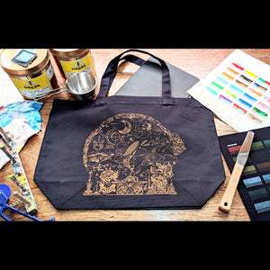 防衛雲製造機のトートバッグ – 宙フェス夜市