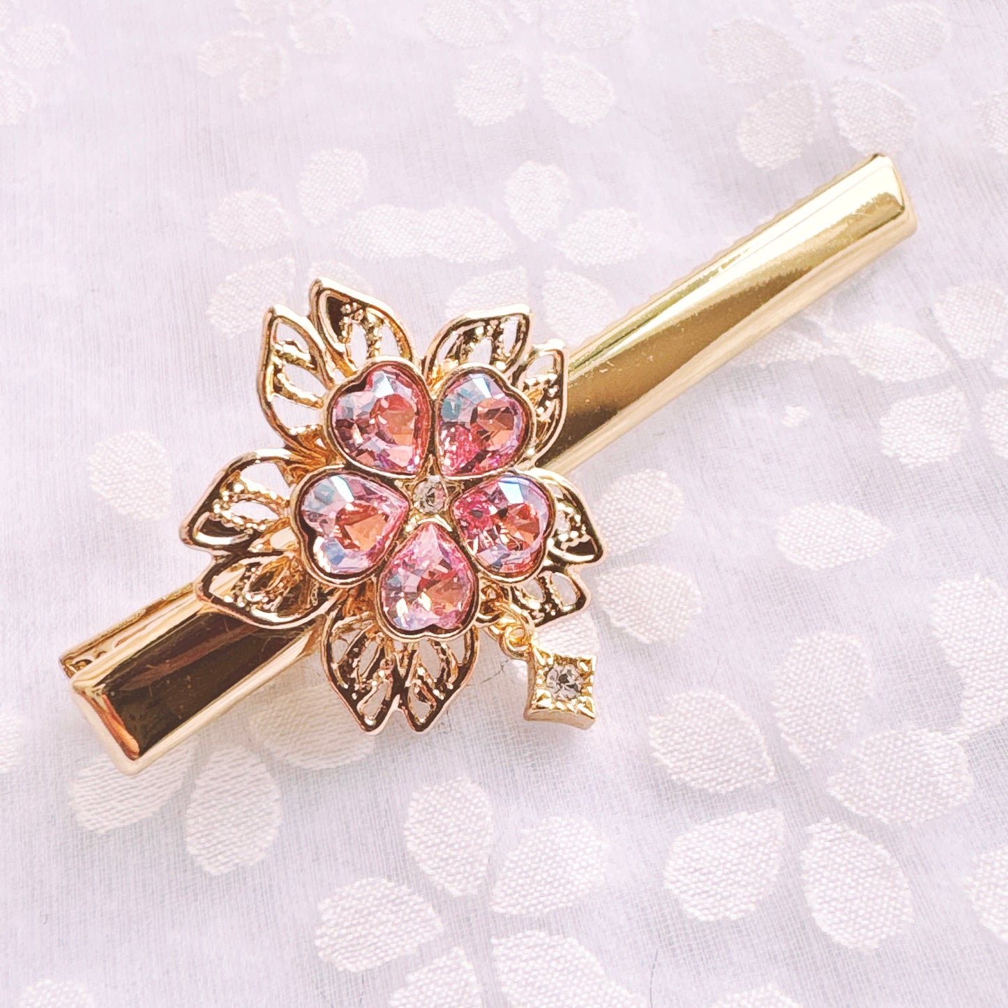 Sakura blossom Keyペンダント/ヘアクリップ/リング