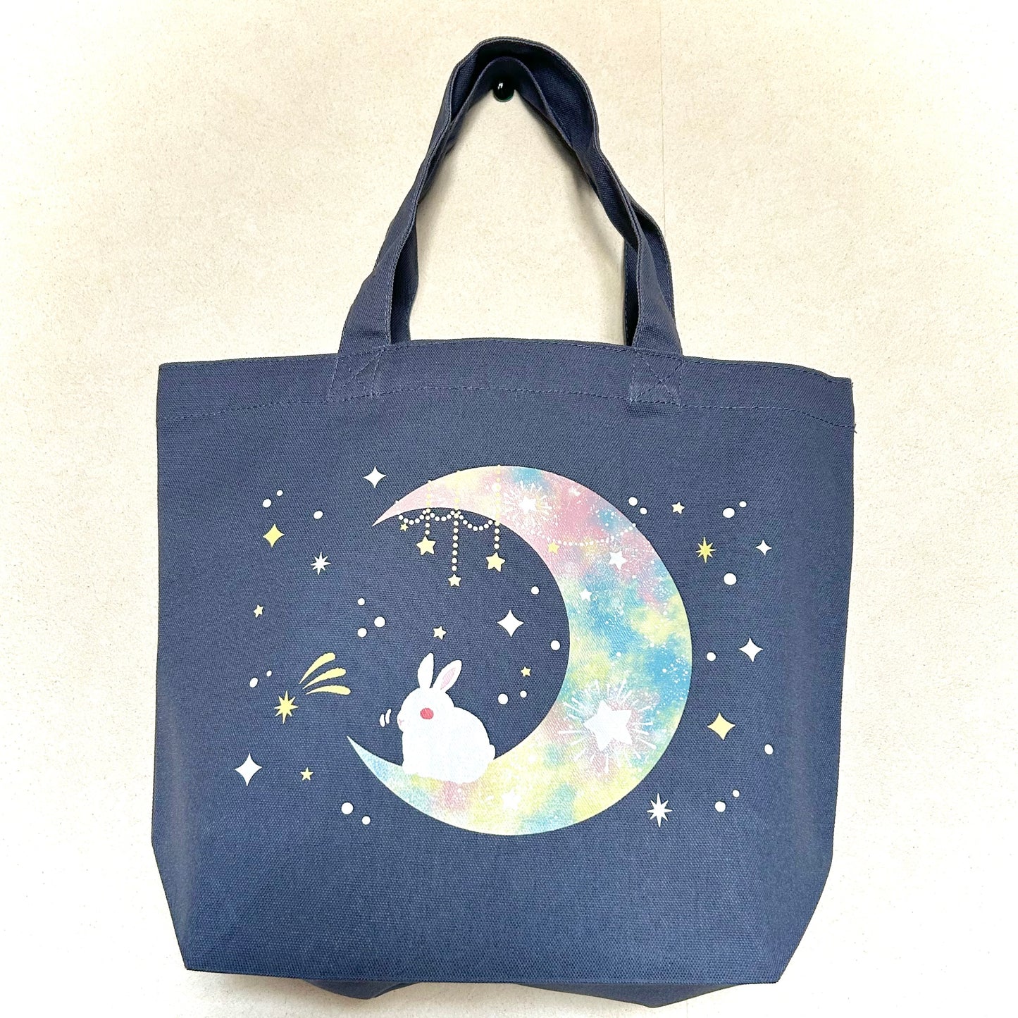 トートバッグ＊三日月うさぎ