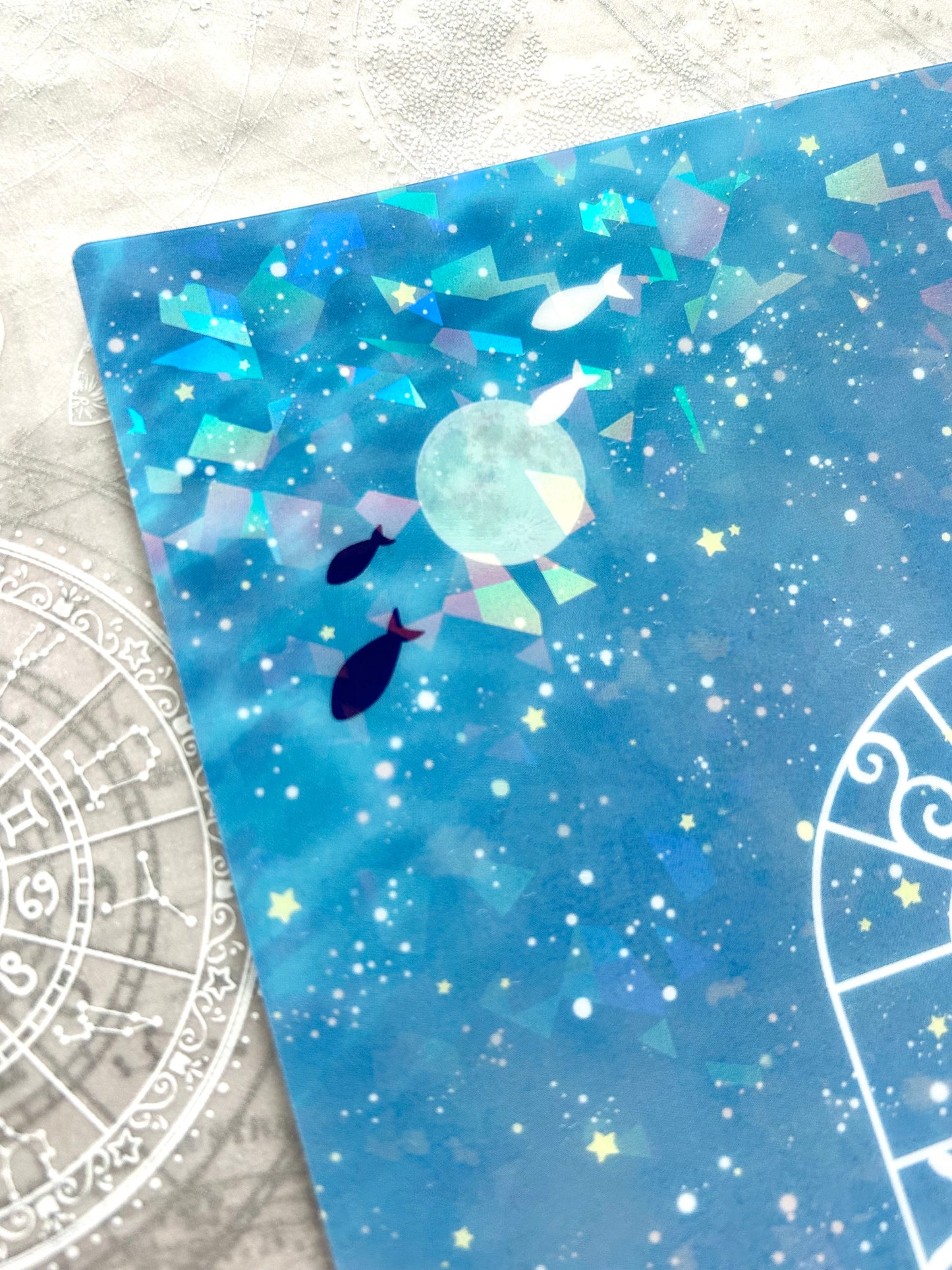 A5サイズクリアファイル＊珊瑚の星宙