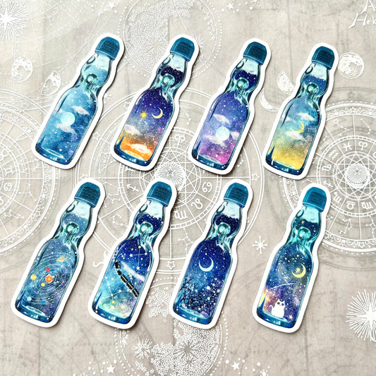 宙色ラムネフレークシールセット