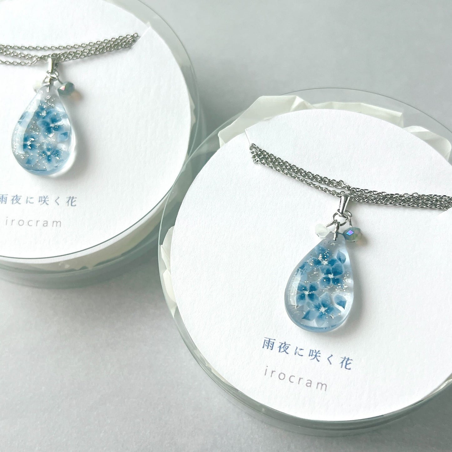雨夜に咲く花 ネックレス