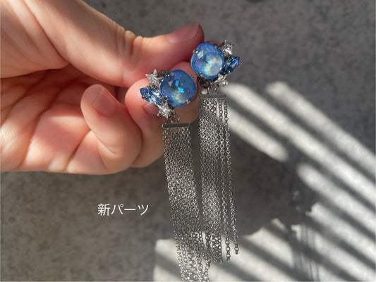 【ピアス＆イヤリング】催涙雨の耳飾り