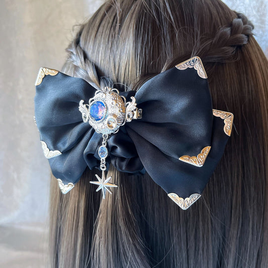 月夜露のリボンシュシュ