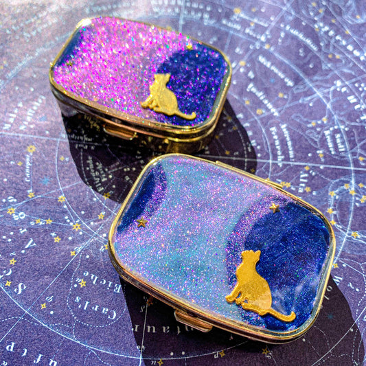 〜 織姫猫・彦星猫の恋する天の川 〜 ピルケース