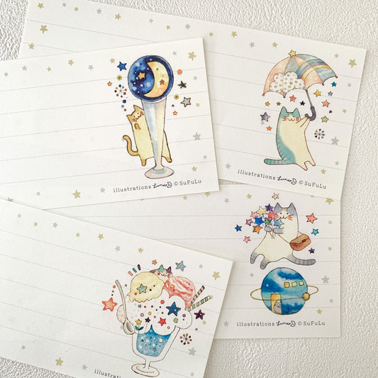 Lu*nyan 一筆箋・Star and Cloud