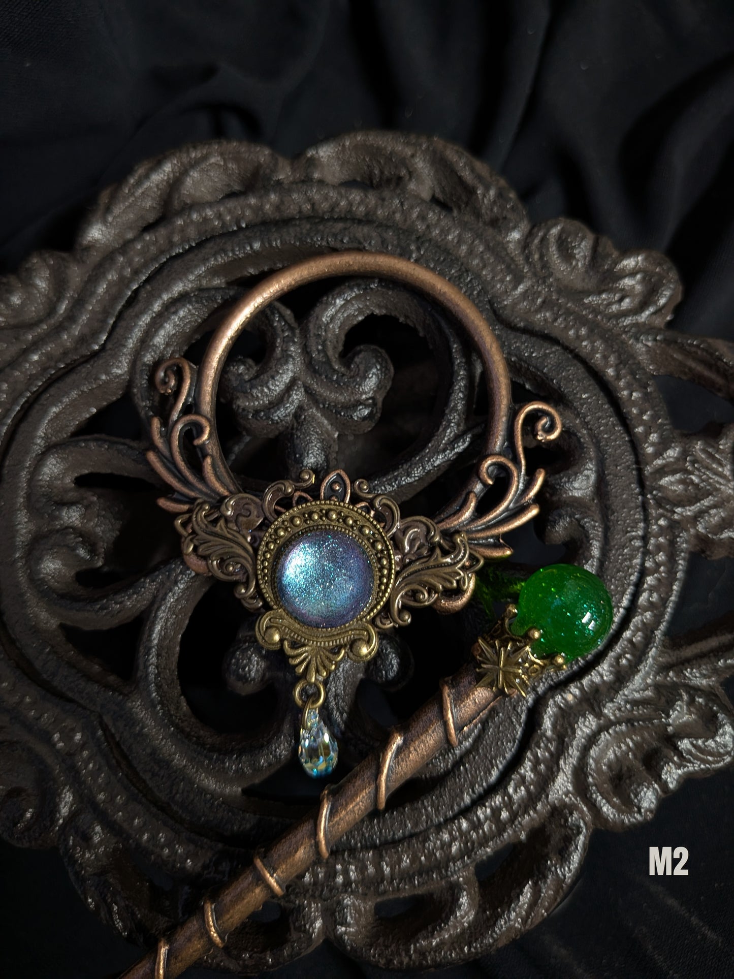 魔法使いの髪飾り