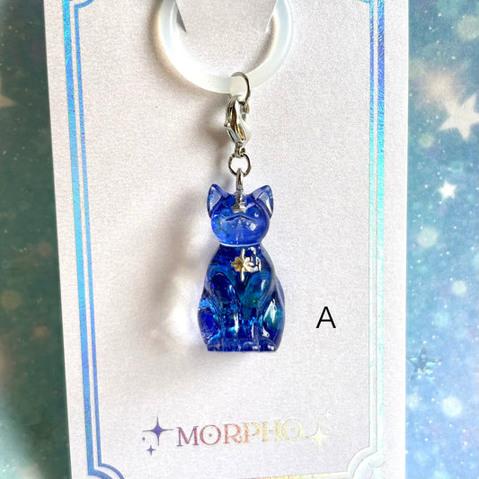 星巡りの猫チャーム