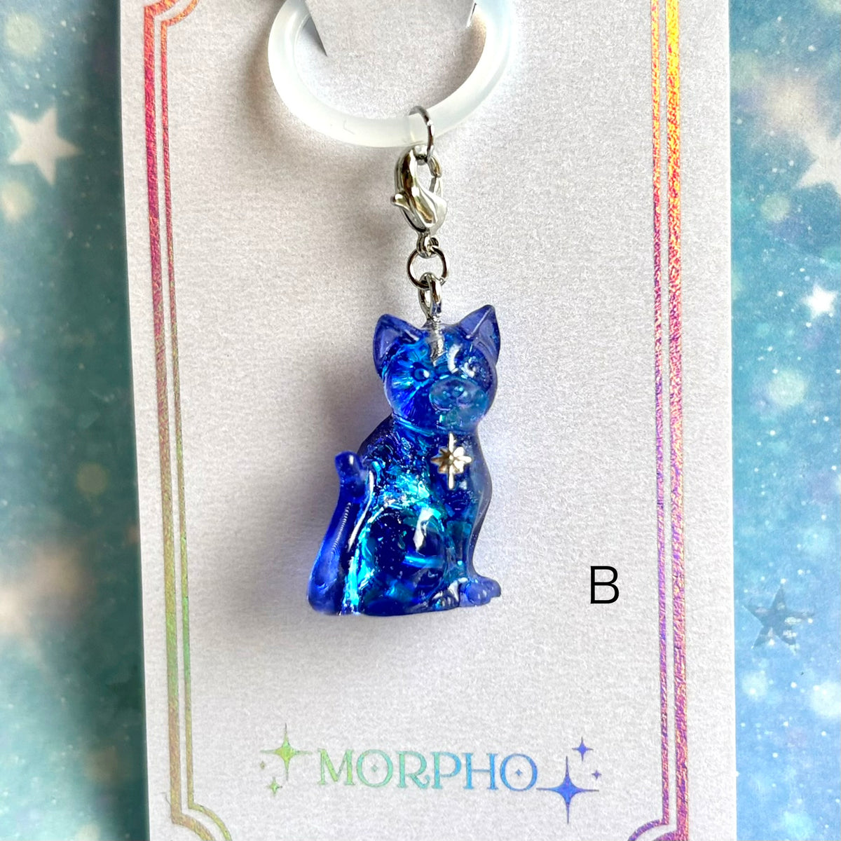 星巡りの猫チャーム